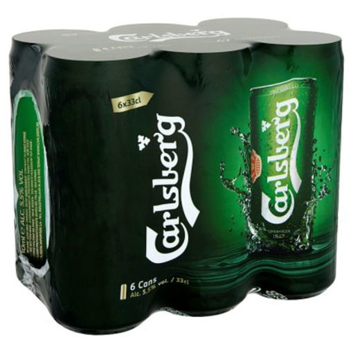 Afbeeldingen van CARLSBERG BLIK 6X33CL