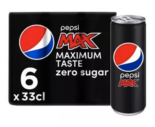 PEPSI COLA MAX CAN 6X33CL