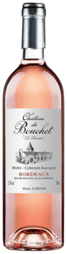 Toon details van CHATEAU DE BOUCHET ROSE 75CL Bouchet-rose