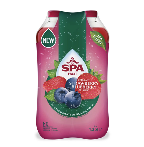 Spa fruit strawberry blueberry