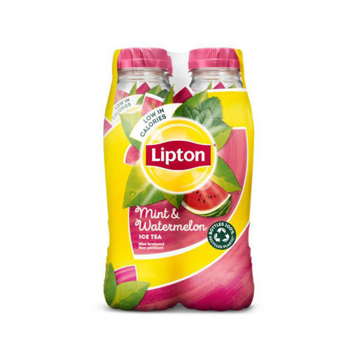 Afbeeldingen van LIPTON WATERMELON MINT 4X33CL PET