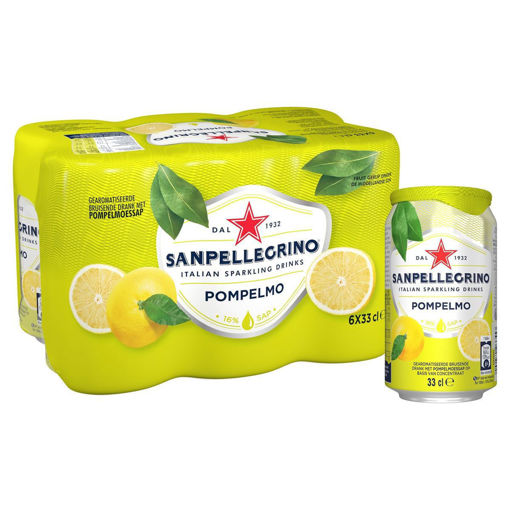 Afbeeldingen van SAN PELLEGRINO POMELO 6X33CL BLIK