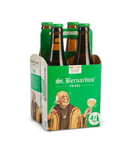 Afbeeldingen van ST. BERNARDUS TRIPEL 8° 4X33CL GR