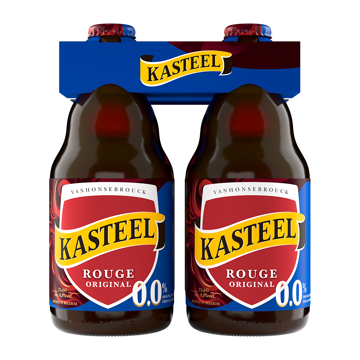 KASTEEL ROUGE 0.0 4X33CL Afbeeldingen van KASTEEL ROUGE 0.0 4X33CL