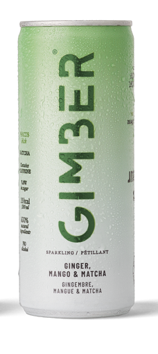 Afbeeldingen van GIMBER RTD GINGER-MANGO-MATCHA 12X25CL